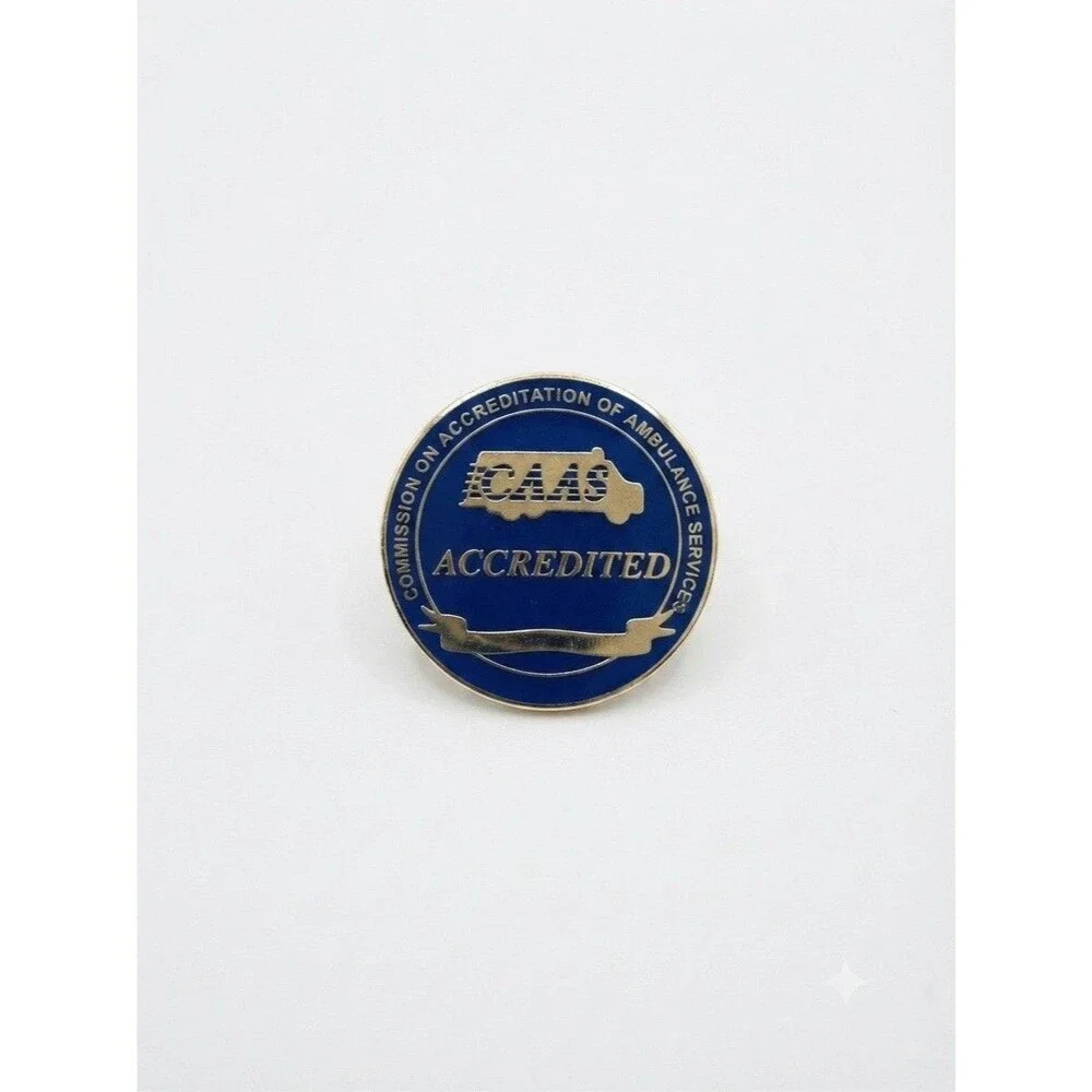VTG Collectible EMS Pin CAAS Commission on Accreditation of Ambulance Services